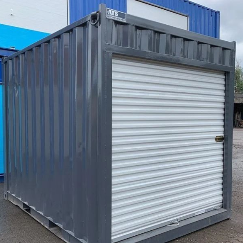 10-Fuß Seecontainer mit Rolltor kaufen – Bild 2