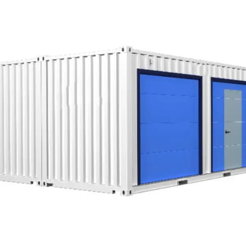 Container-Fertiggarage mit Rolltor | 28m² Stellfläche – Bild 2